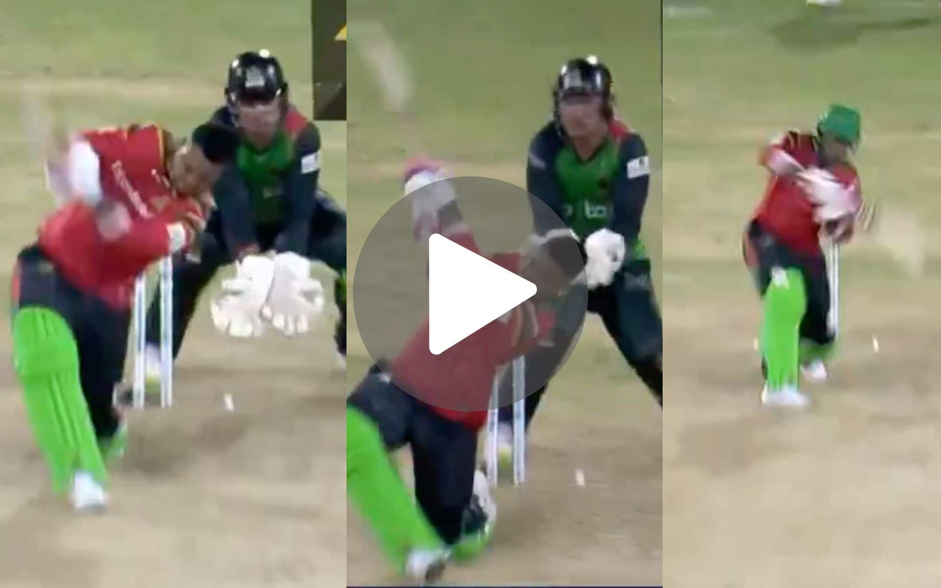 [Watch] Shimron Hetmyer Goes Crazy With Massive Sixes Enroute His 63 In CPL 2024